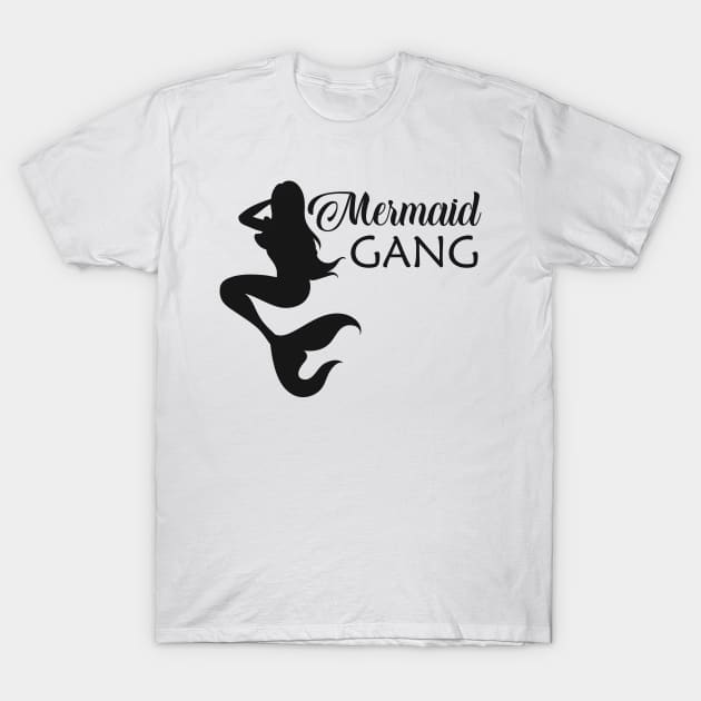 Mermaid Gang T-Shirt by KC Happy Shop